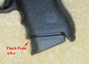 Glock 26 Pinch Point After